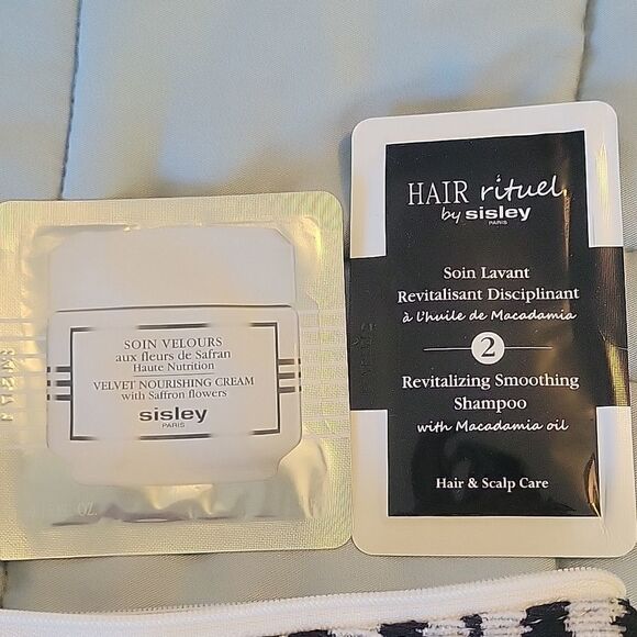 Sisley small makeup bag NWT and 4 Sisley samples - Picture 4 of 15